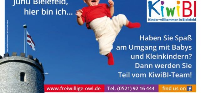 Enga­ge­ment des Monats Juli 2021 — Kiwi­BI — Kin­der will­kom­men in Bielefeld
